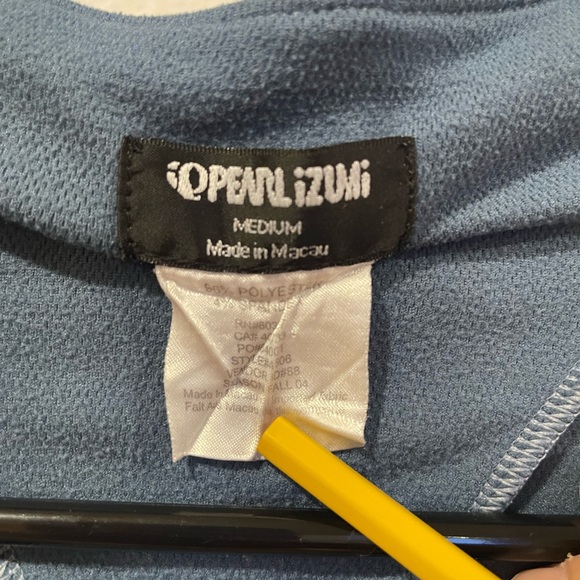 Pearl Izumi Women’s 1/4 Zip Cycling Jacket Size Medium Blue EUC - Picture 4 of 7